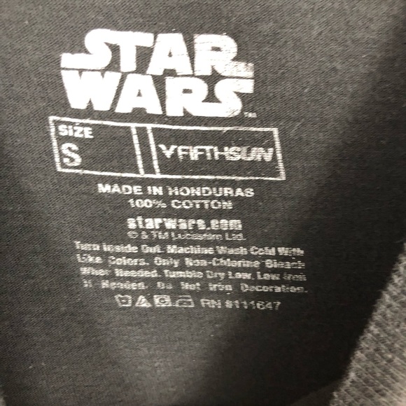 Star Wars Periodic Table of Elements by Fifth Sun T-Shirt; VTG graphic Tee S - Picture 8 of 8